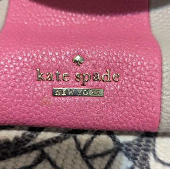Kate Spade colour block pebbled leather handbag. - Picture 2 of 5